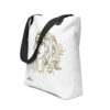 Art by Alecx Tote is a spacious and trendy tote bag to help you carry around everything that matters.