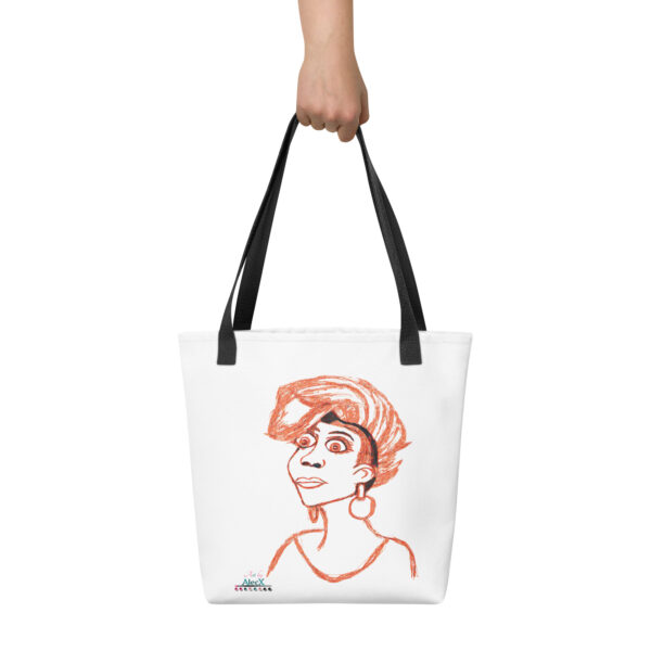 Art by Alecx Tote is a spacious and trendy tote bag to help you carry around everything that matters.