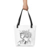 Art by Alecx Tote is a spacious and trendy tote bag to help you carry around everything that matters.