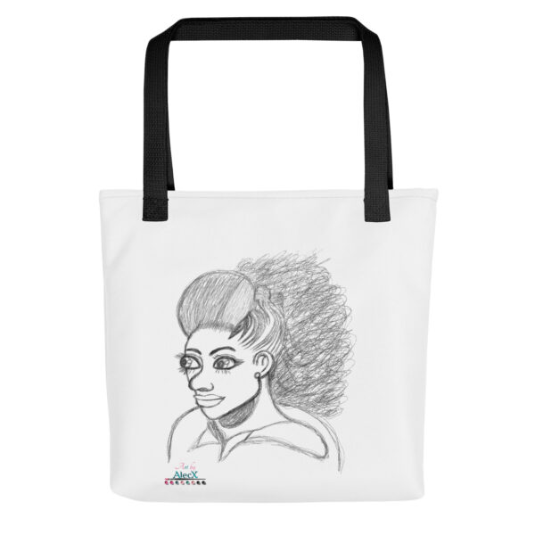 Art by Alecx Tote is a spacious and trendy tote bag to help you carry around everything that matters.