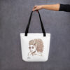 Art by Alecx Tote is a spacious and trendy tote bag to help you carry around everything that matters.