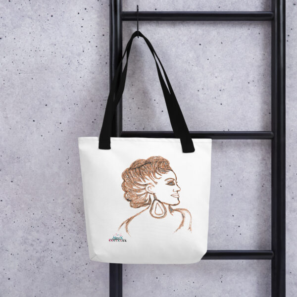 Art by Alecx Tote is a spacious and trendy tote bag to help you carry around everything that matters.