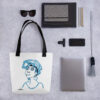 Art by Alecx Tote is a spacious and trendy tote bag to help you carry around everything that matters.