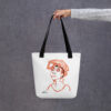 Art by Alecx Tote is a spacious and trendy tote bag to help you carry around everything that matters.