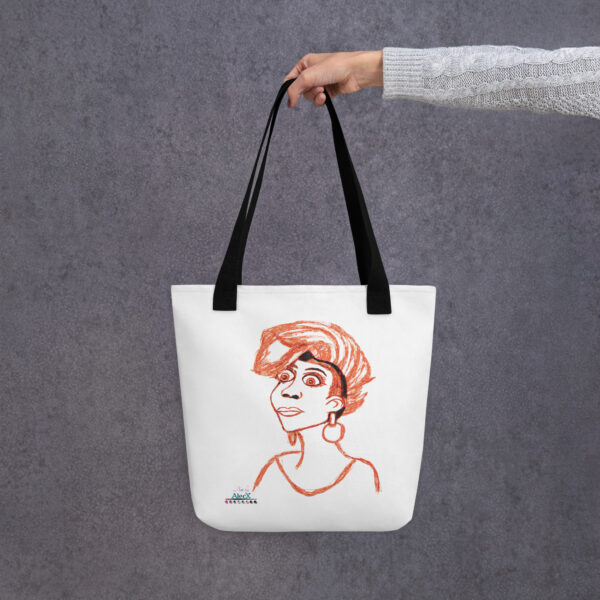 Art by Alecx Tote is a spacious and trendy tote bag to help you carry around everything that matters.