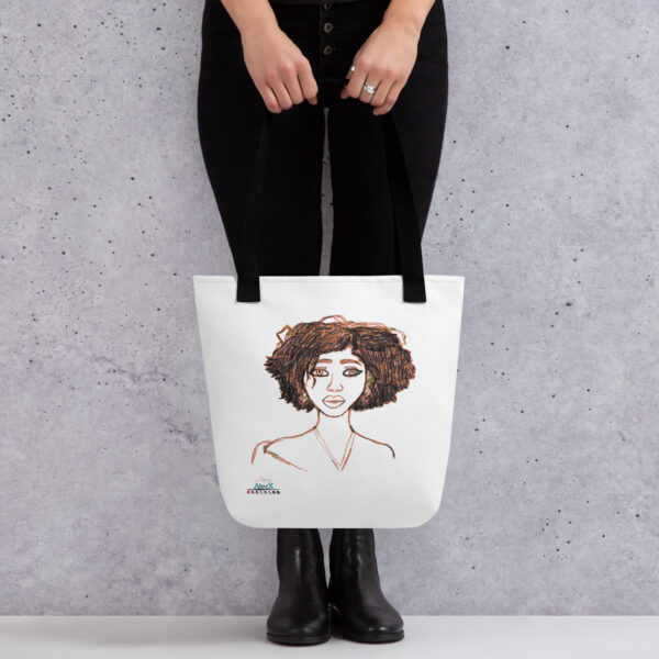 Art by Alecx Tote is a spacious and trendy tote bag to help you carry around everything that matters.