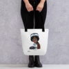 Art by Alecx Tote is a spacious and trendy tote bag to help you carry around everything that matters.