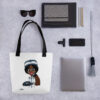 Art by Alecx Tote is a spacious and trendy tote bag to help you carry around everything that matters.