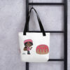 Art by Alecx Tote is a spacious and trendy tote bag to help you carry around everything that matters.