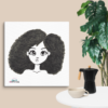Looking to add a little flair to your room or office? Look no further – this canvas print has a vivid, fade-resistant print that you’re bound to fall in love with. Discover Alecx's vibrant and expressive artwork!