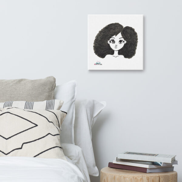 Looking to add a little flair to your room or office? Look no further – this canvas print has a vivid, fade-resistant print that you’re bound to fall in love with. Discover Alecx's vibrant and expressive artwork!