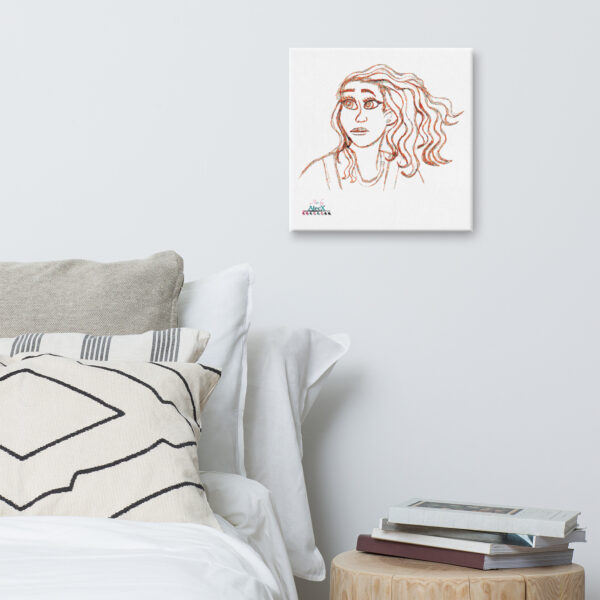 Looking to add a little flair to your room or office? Look no further – this canvas print has a vivid, fade-resistant print that you’re bound to fall in love with. Discover Alecx's vibrant and expressive artwork!