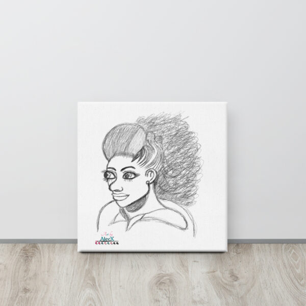 Looking to add a little flair to your room or office? Look no further – this canvas print has a vivid, fade-resistant print that you’re bound to fall in love with. Discover Alecx's vibrant and expressive artwork!