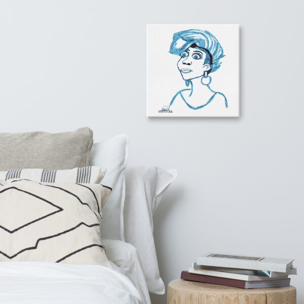 Looking to add a little flair to your room or office? Look no further – this canvas print has a vivid, fade-resistant print that you’re bound to fall in love with. Discover Alecx's vibrant and expressive artwork!