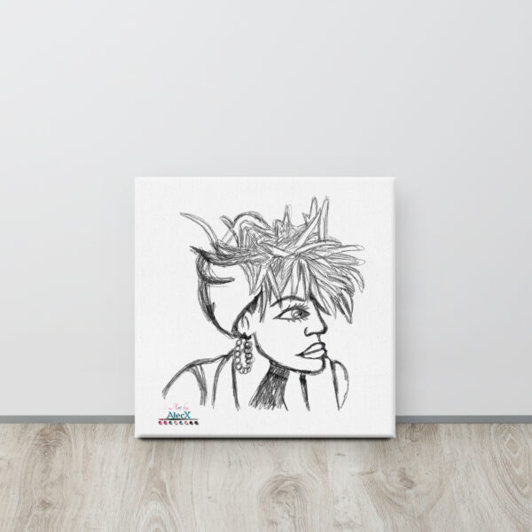 Looking to add a little flair to your room or office? Look no further – this canvas print has a vivid, fade-resistant print that you’re bound to fall in love with. Discover Alecx's vibrant and expressive artwork!