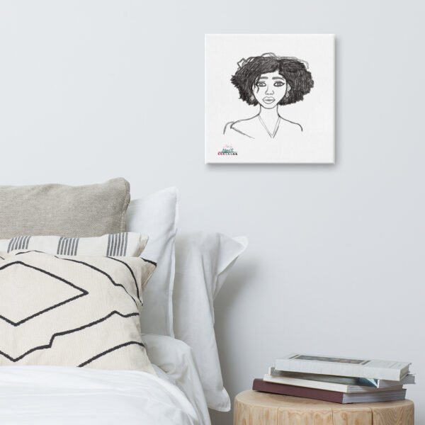 Looking to add a little flair to your room or office? Look no further – this canvas print has a vivid, fade-resistant print that you’re bound to fall in love with. Discover Alecx's vibrant and expressive artwork!