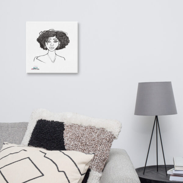 Looking to add a little flair to your room or office? Look no further – this canvas print has a vivid, fade-resistant print that you’re bound to fall in love with. Discover Alecx's vibrant and expressive artwork!