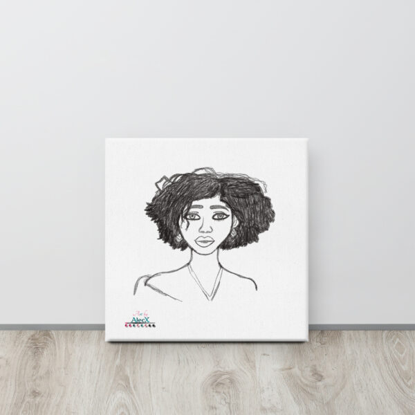 Looking to add a little flair to your room or office? Look no further – this canvas print has a vivid, fade-resistant print that you’re bound to fall in love with. Discover Alecx's vibrant and expressive artwork!