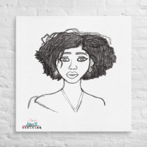 Looking to add a little flair to your room or office? Look no further – this canvas print has a vivid, fade-resistant print that you’re bound to fall in love with. Discover Alecx's vibrant and expressive artwork!