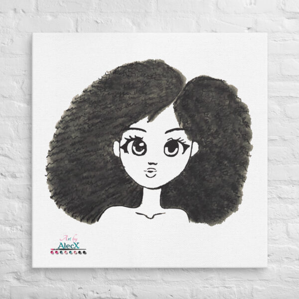 Looking to add a little flair to your room or office? Look no further – this canvas print has a vivid, fade-resistant print that you’re bound to fall in love with. Discover Alecx's vibrant and expressive artwork!