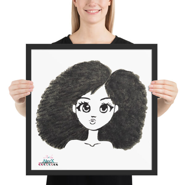 Looking to add a little flair to your room or office? Look no further – this canvas print has a vivid, fade-resistant print that you’re bound to fall in love with. Discover Alecx's vibrant and expressive artwork!