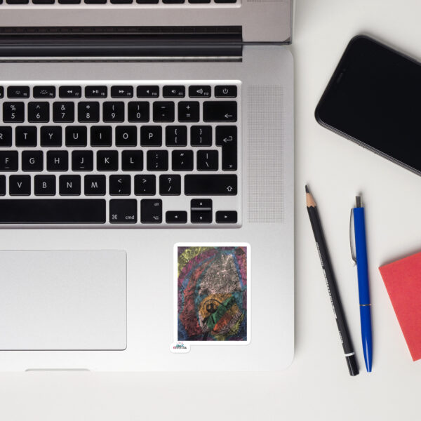 Shop Alecx's Vibrant Collection of Artistic stickers! Each tote features Alecx's unique artwork, beautifully displayed on durable, stylish stickers.