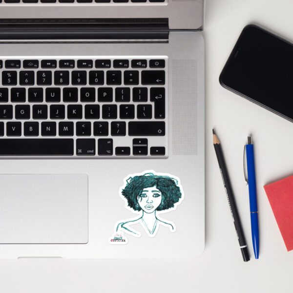 Shop Alecx's Vibrant Collection of Artistic stickers! Each tote features Alecx's unique artwork, beautifully displayed on durable, stylish stickers.
