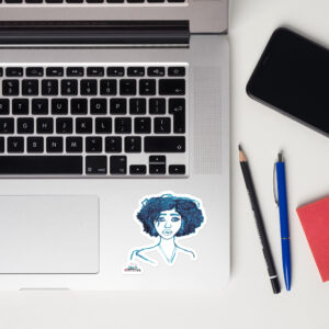 Shop Alecx's Vibrant Collection of Artistic stickers! Each tote features Alecx's unique artwork, beautifully displayed on durable, stylish stickers.