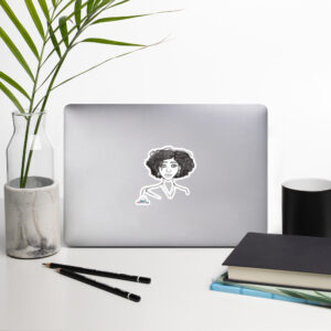 Shop Alecx's Vibrant Collection of Artistic stickers! Each tote features Alecx's unique artwork, beautifully displayed on durable, stylish stickers.