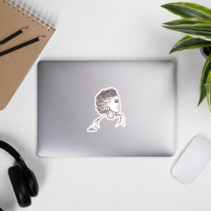 Shop Alecx's Vibrant Collection of Artistic stickers! Each tote features Alecx's unique artwork, beautifully displayed on durable, stylish stickers.