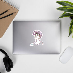 Shop Alecx's Vibrant Collection of Artistic stickers! Each tote features Alecx's unique artwork, beautifully displayed on durable, stylish stickers.