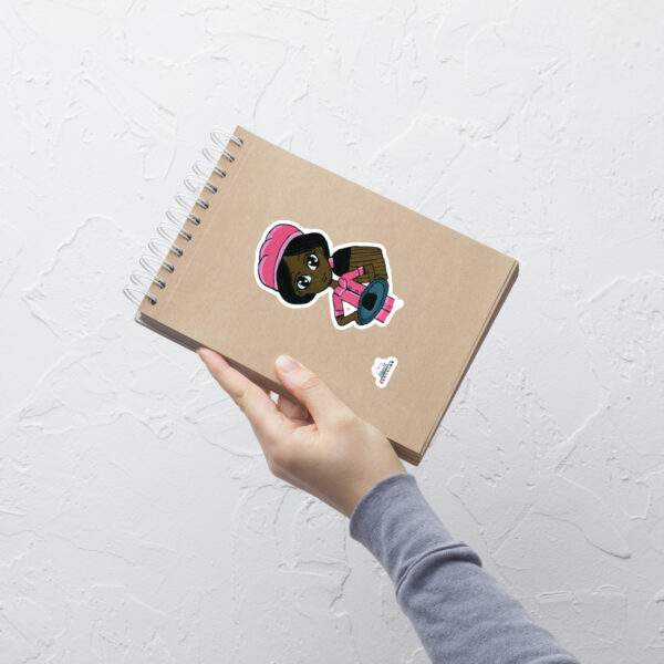 Shop Alecx's Vibrant Collection of Artistic stickers! Each tote features Alecx's unique artwork, beautifully displayed on durable, stylish stickers.