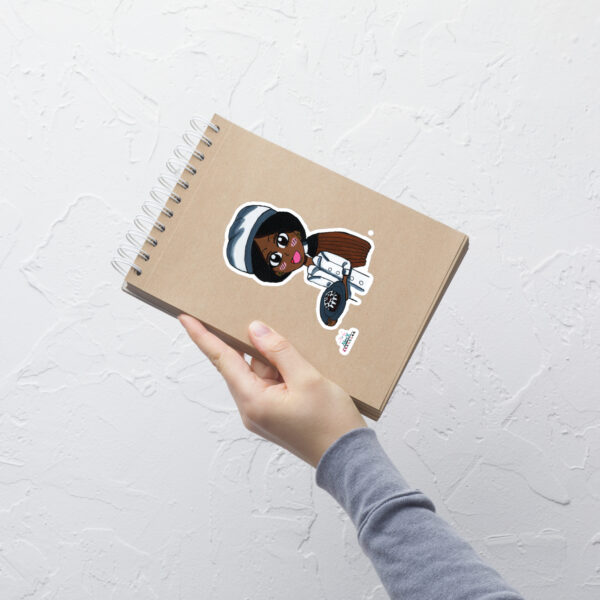 Shop Alecx's Vibrant Collection of Artistic stickers! Each tote features Alecx's unique artwork, beautifully displayed on durable, stylish stickers.
