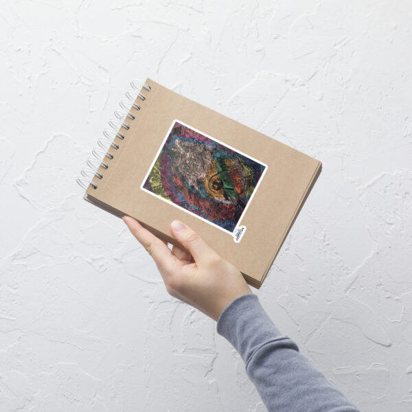 Shop Alecx's Vibrant Collection of Artistic stickers! Each tote features Alecx's unique artwork, beautifully displayed on durable, stylish stickers.