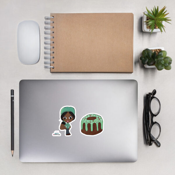 Shop Alecx's Vibrant Collection of Artistic stickers! Each tote features Alecx's unique artwork, beautifully displayed on durable, stylish stickers.