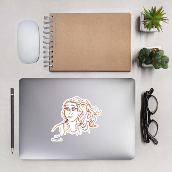 Shop Alecx's Vibrant Collection of Artistic stickers! Each tote features Alecx's unique artwork, beautifully displayed on durable, stylish stickers.