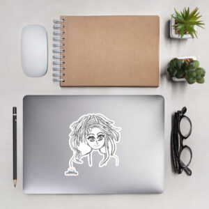 Shop Alecx's Vibrant Collection of Artistic stickers! Each tote features Alecx's unique artwork, beautifully displayed on durable, stylish stickers.