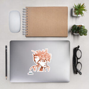 Shop Alecx's Vibrant Collection of Artistic stickers! Each tote features Alecx's unique artwork, beautifully displayed on durable, stylish stickers.