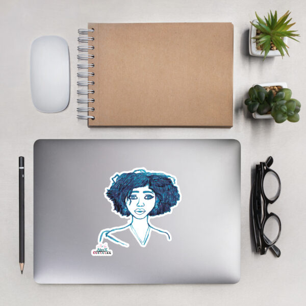 Shop Alecx's Vibrant Collection of Artistic stickers! Each tote features Alecx's unique artwork, beautifully displayed on durable, stylish stickers.