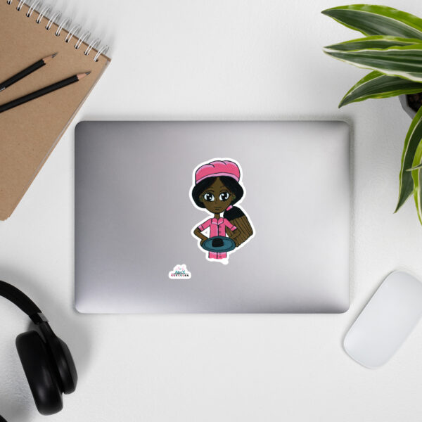 Shop Alecx's Vibrant Collection of Artistic stickers! Each tote features Alecx's unique artwork, beautifully displayed on durable, stylish stickers.